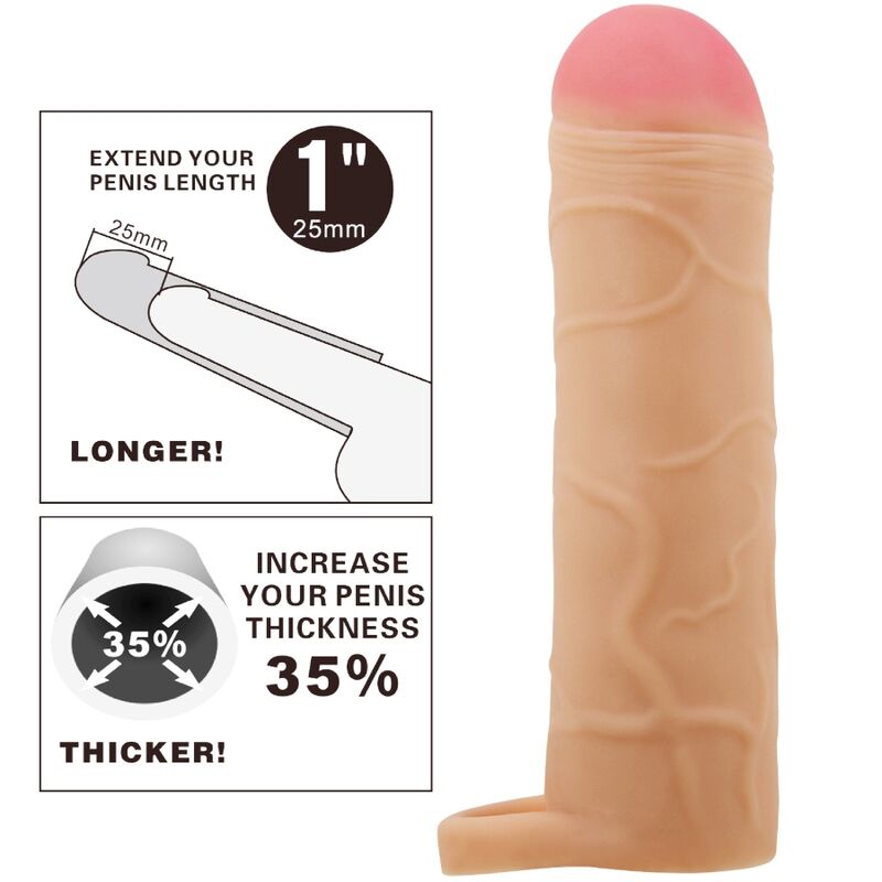 Pretty Love Bunion Penis - Extender Cover Flesh