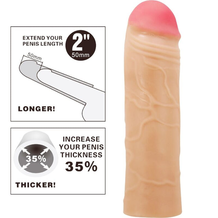 Pretty Love Chane Penis - Extender Cover Flesh