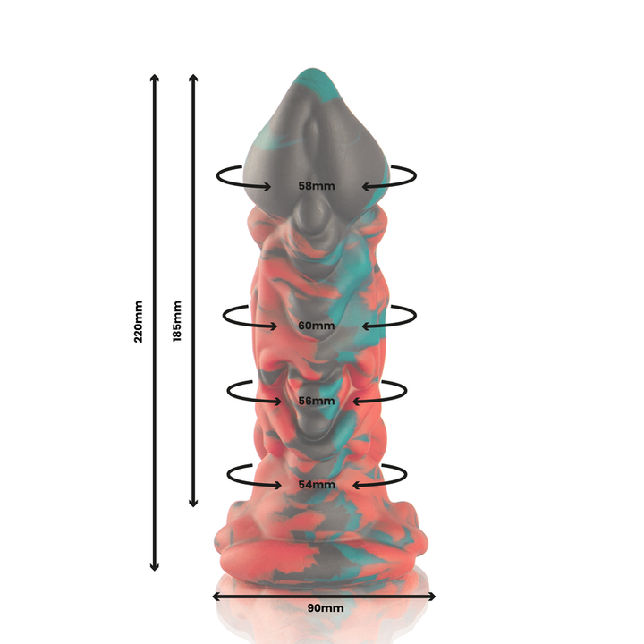 Epic - Phobos Dildo Child Of Love And Delight Small Size — Red