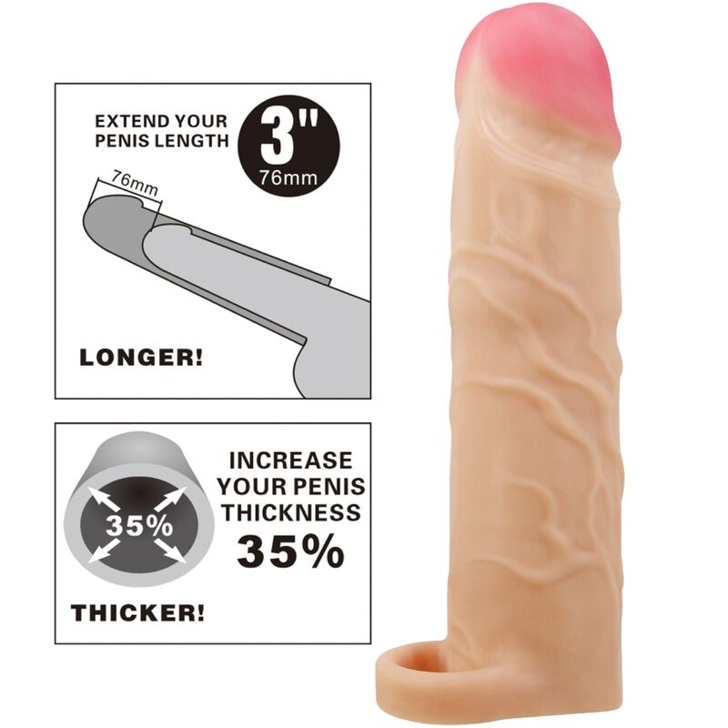Pretty Love Gerd Penis - Extender Cover Flesh