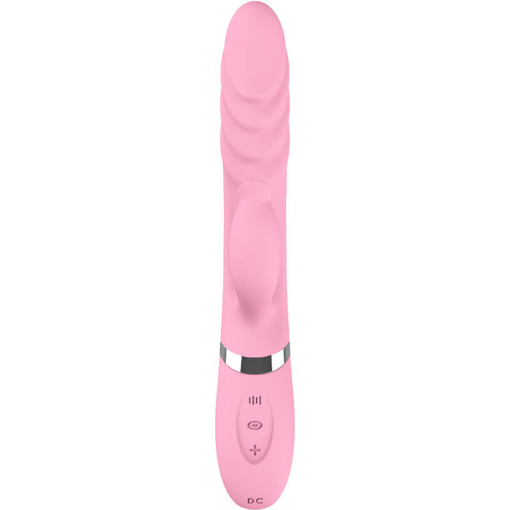 ARMONY - VIBRATOR &amp; THRUSTING WITH PINK HEAT EFFECT TONGUE