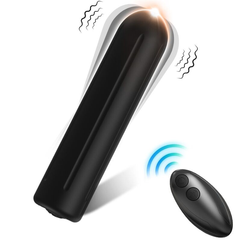 Armony Warhead - Vibrator Bullet Remote Control Black 2 CM X