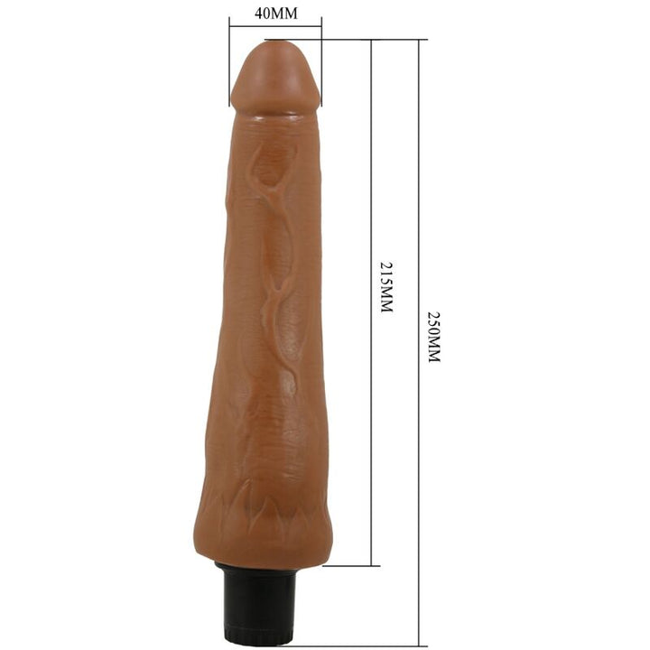 Pretty Love Alfredo Realistic Vibrator — Brown