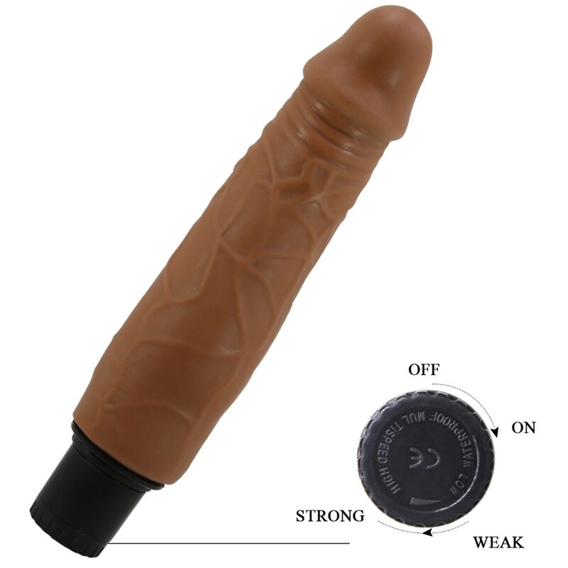 Pretty Love Waldorf Realistic Vibrator — Brown