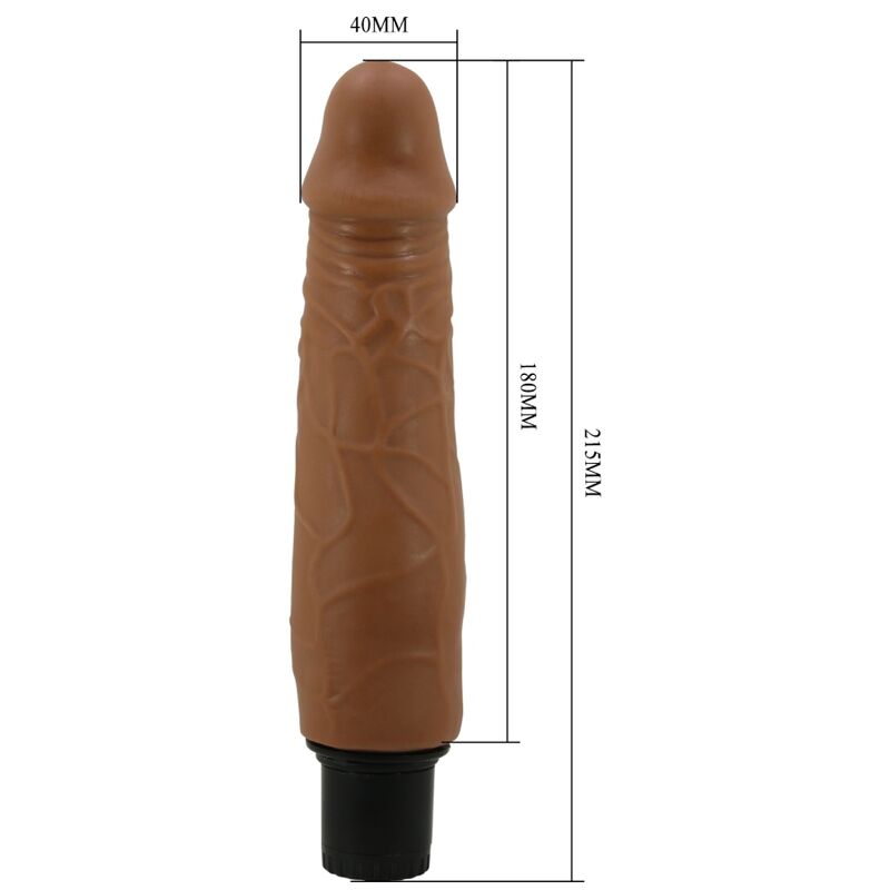 Pretty Love Waldorf Realistic Vibrator — Brown
