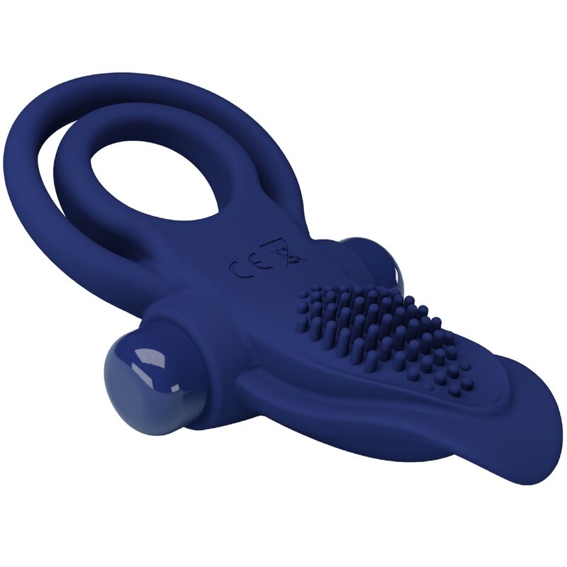 Pretty Love Bronson - Double Ring With Vibration Blue