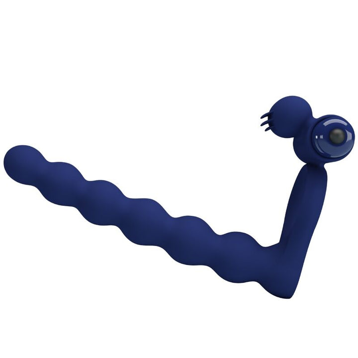 Pretty Love Ajmal - Vibrating Ring With Plug Blue