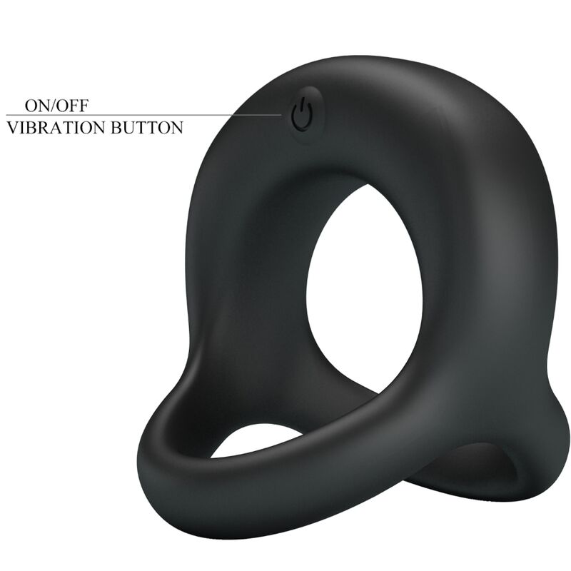 Pretty Love - Elliott Black Vibrator Ring