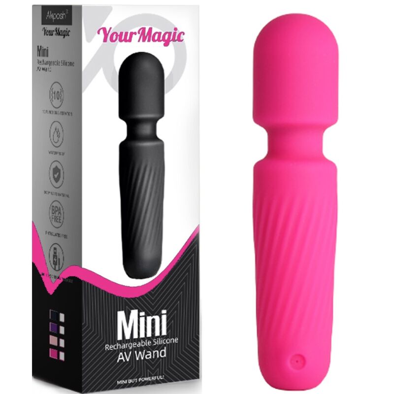 ARMONY - YOUR MAGIC MASSAGER &amp; VIBRATOR RECHARGEABLE 10 VIBRATIONS PINK