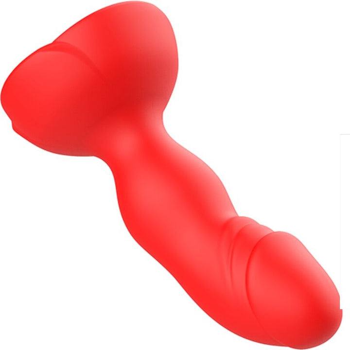 Armony Extreme A Bloom Rose Vibrator Anal Plug — Red