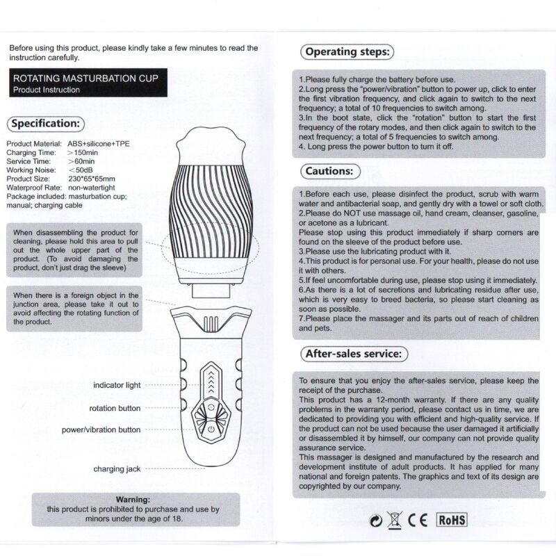Armony Belucci Oral - Masturbator Vibrator White