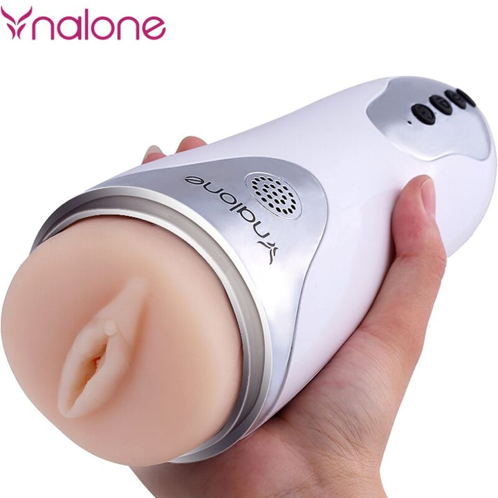 NALONE - MAGICIAN MASTURBATOR WITH VIBRATION WHITE