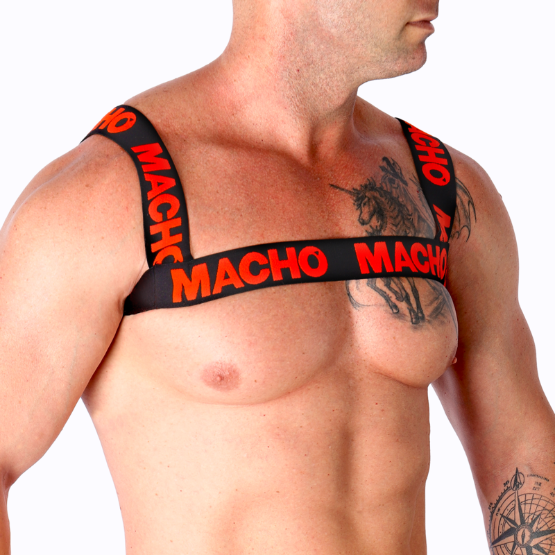 Macho Double - Red Harness