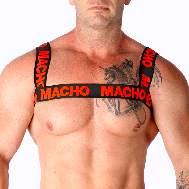 Macho Double - Red Harness