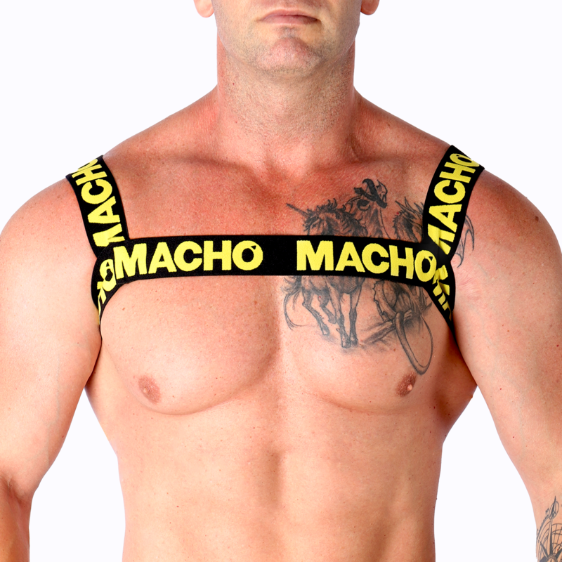 Macho Double - Yellow Harness
