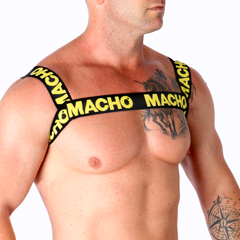 Macho Double - Yellow Harness