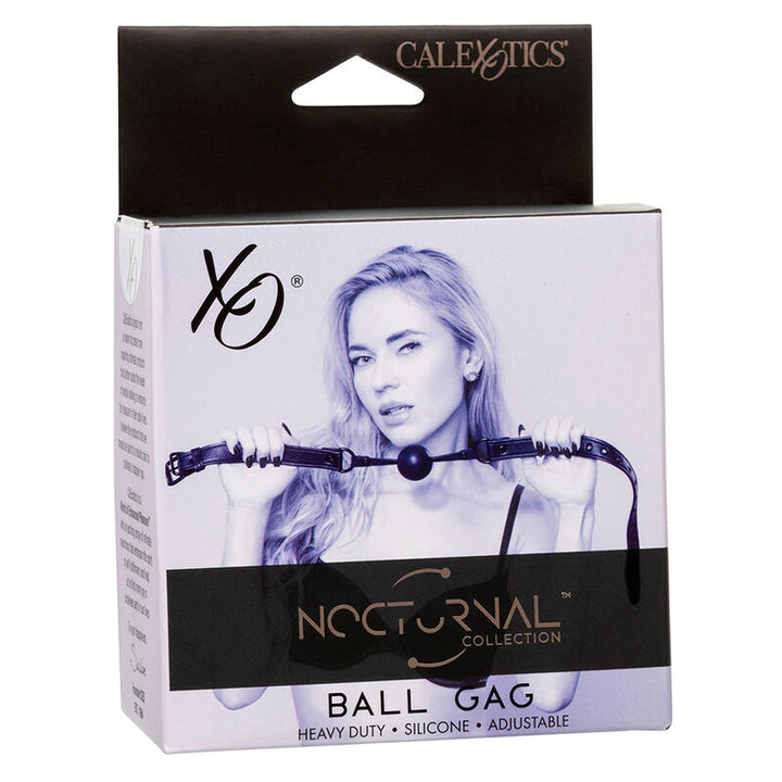 Calexotics - Nocturnal Ball Gag Silicone Black
