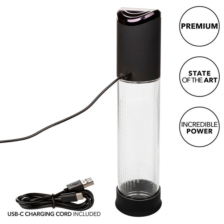 CALEXOTICS - PEAK 4-SPEED SUCTION PUMP BLACK