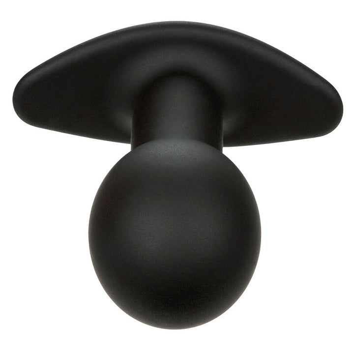 Rock Bottom Anal Plug 10 Vibrations Silicone — Black