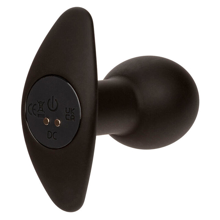 Rock Bottom Anal Plug 10 Vibrations Silicone — Black