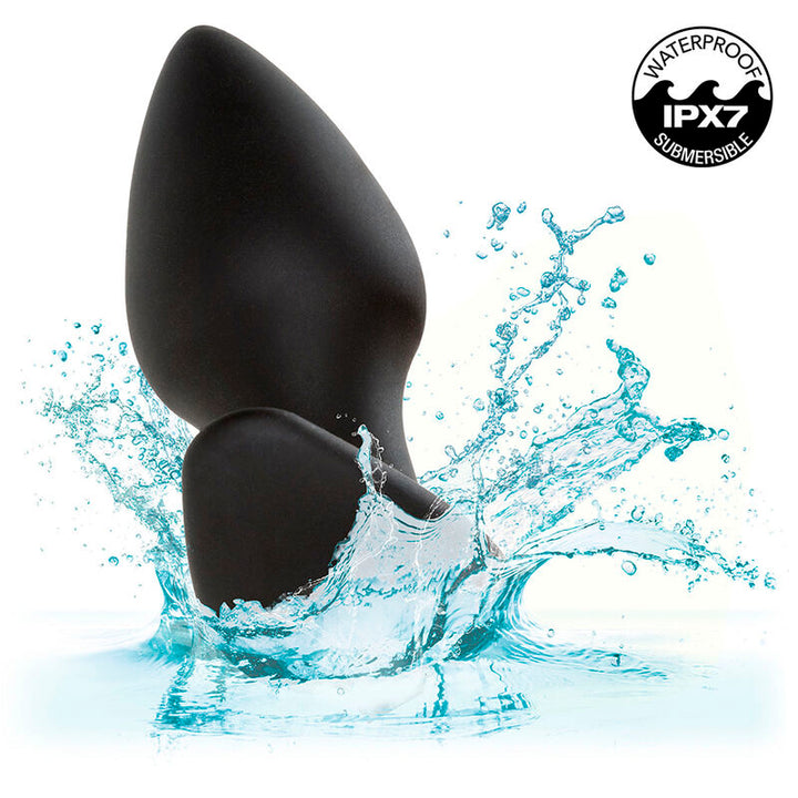 Rock Bottom Perfect Anal Plug 10 Vibrations — Black