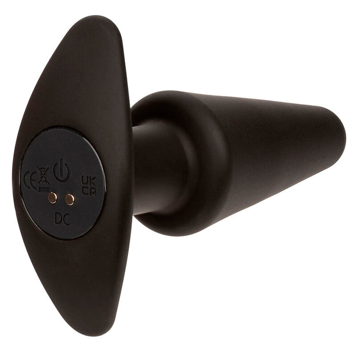 Rock Bottom Tapered Anal Plug 10 Vibraciones — Black