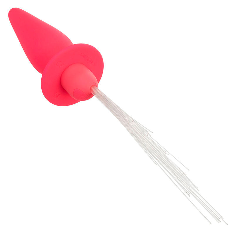 Southern Lights Light Up Anal Plug 10 Vibrations — Pink