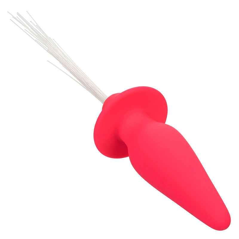 Southern Lights Light Up Anal Plug 10 Vibrations — Pink