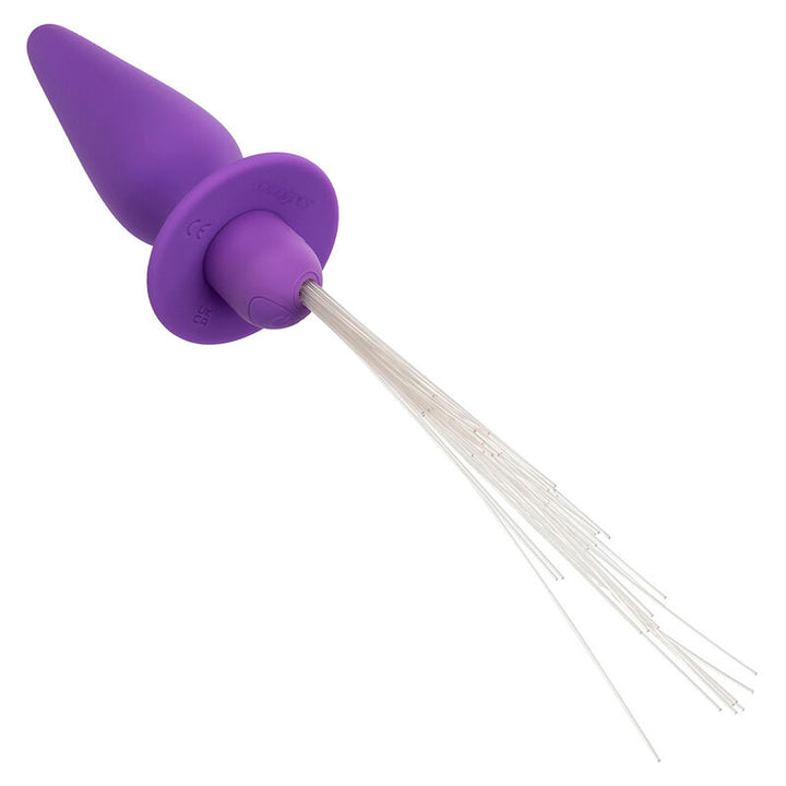 Southern Lights Light Up Anal Plug 10 Vibrations — Purple