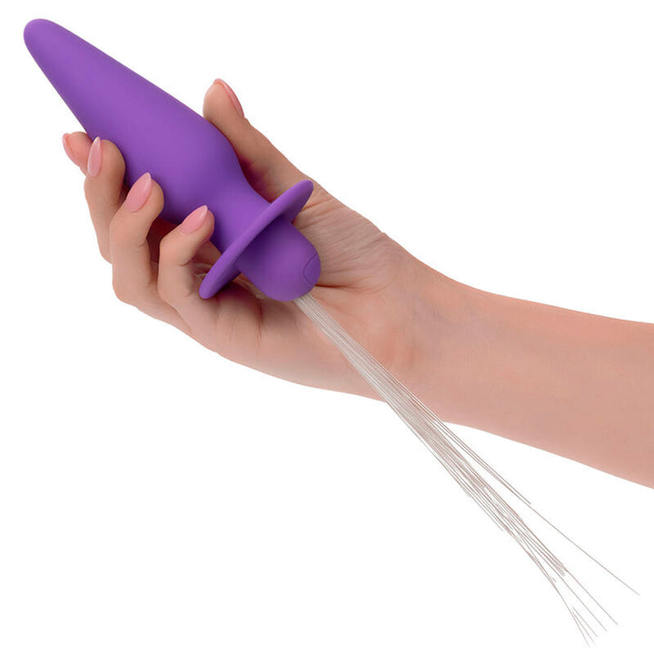 Southern Lights Light Up Anal Plug 10 Vibrations — Purple