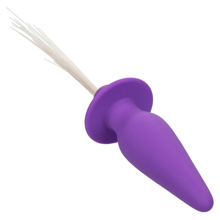 Southern Lights Light Up Anal Plug 10 Vibrations — Purple