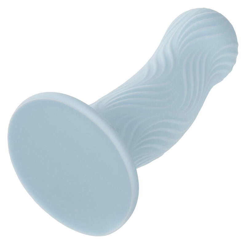 Wave Rider Foam Anal Plug Blue — Blue