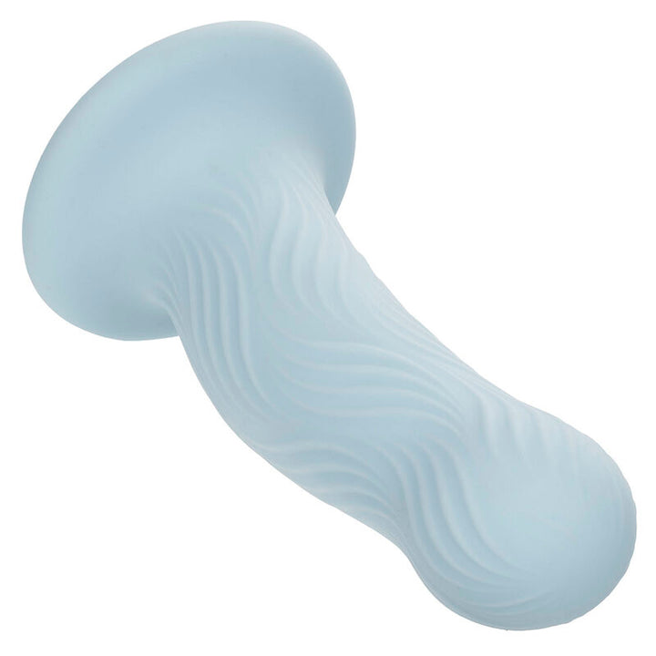 Wave Rider Foam Anal Plug Blue — Blue