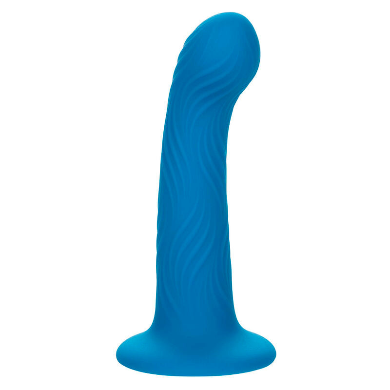 Wave Rider Ripple Anal Plug Blue — Blue
