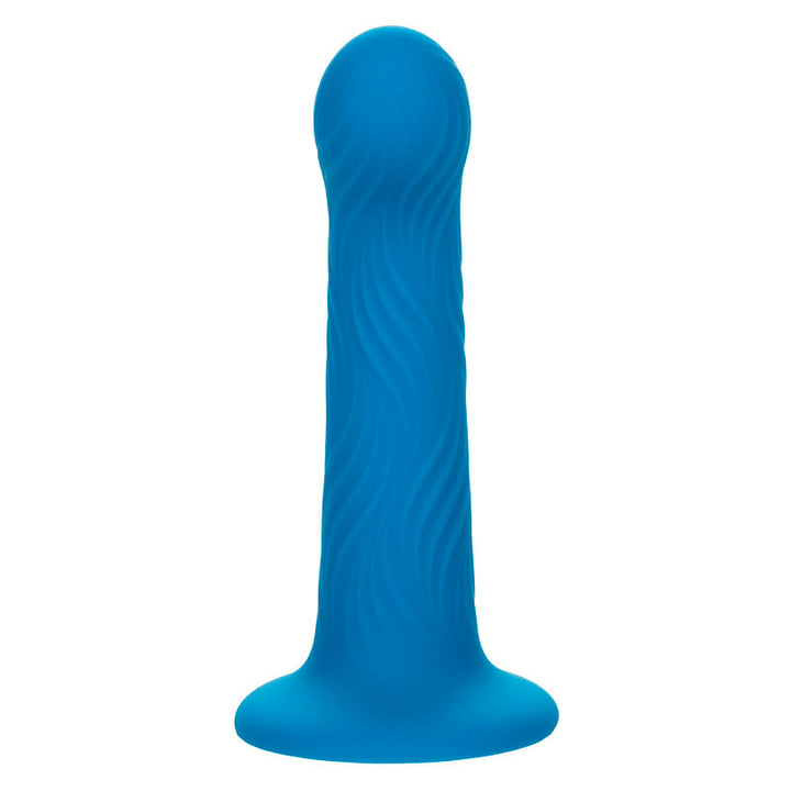 Wave Rider Ripple Anal Plug Blue — Blue