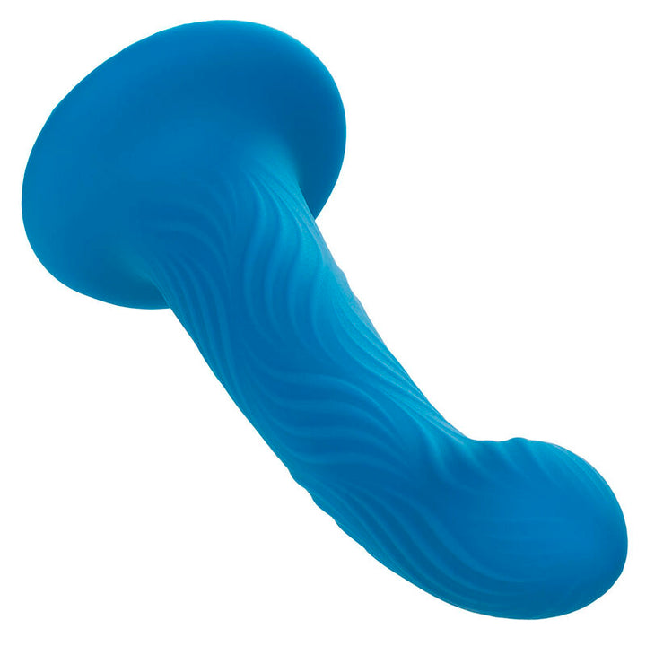 Wave Rider Ripple Anal Plug Blue — Blue