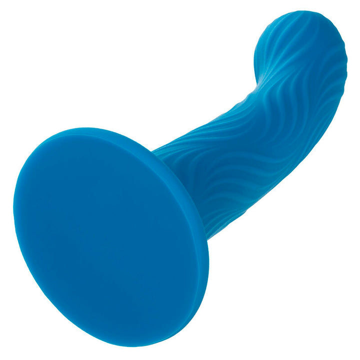 Wave Rider Ripple Anal Plug Blue — Blue