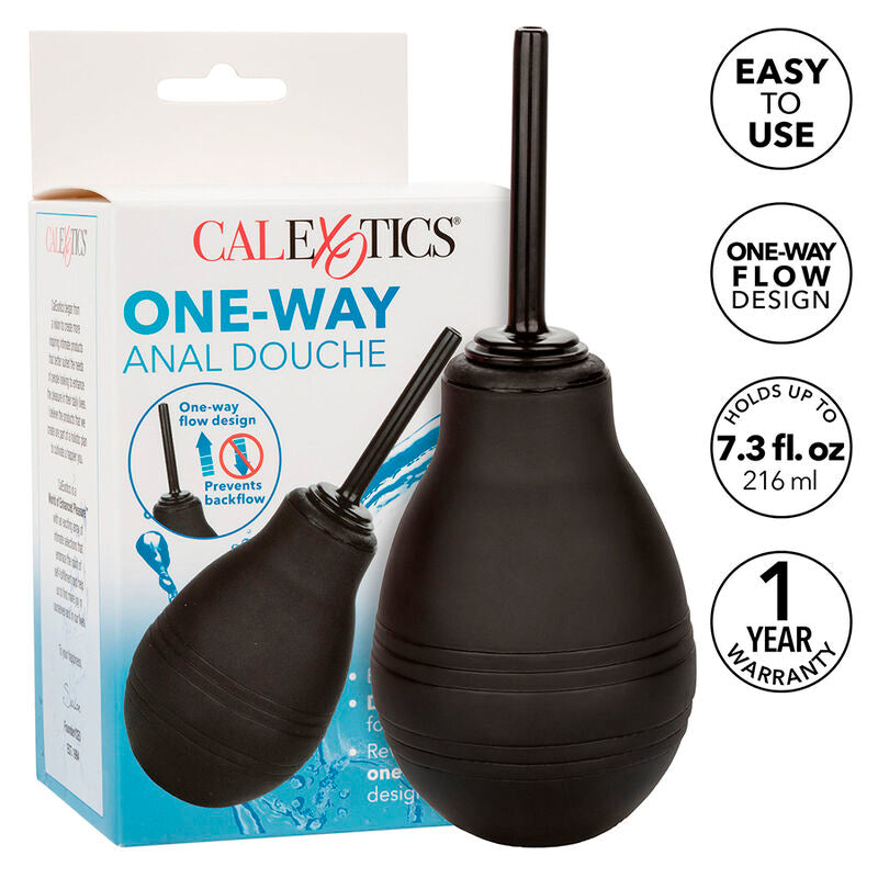 CalExotics one-way anal douche black
