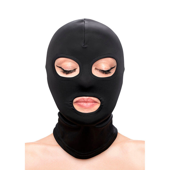Ns Novelties - Fetish &amp; Fashion Eyes And Mouth Hood Nylon