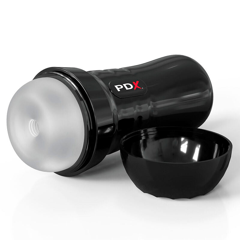 Pdx Extreme - Slide &amp; Glide Self-Lubricating Masturbator Clear