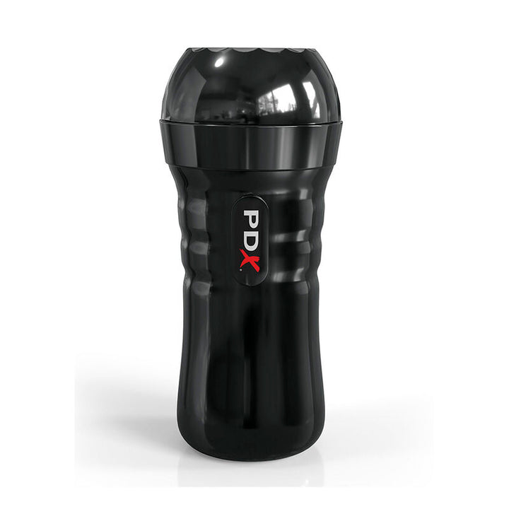 Pdx Extreme - Slide &amp; Glide Self-Lubricating Masturbator Clear