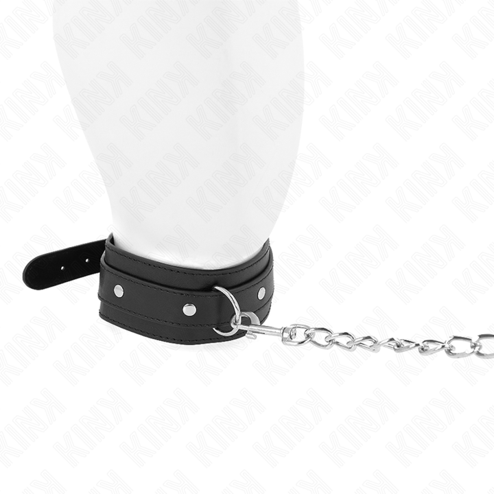 Kink Necklace With Leash - 65 CM 1 Ring Adjustable 38-49 CM X