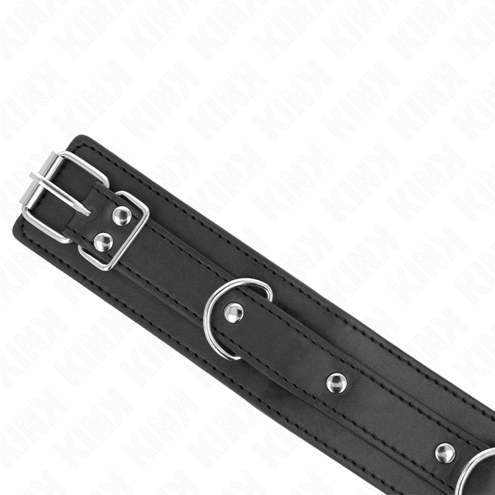 Kink Necklace With Leash - 65 CM 3 Ring Model 1 Adjustable