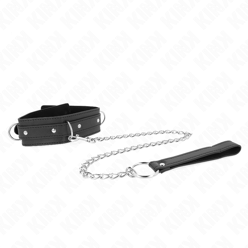 Kink Necklace With Leash - 65 CM 3 Ring Model 1 Adjustable
