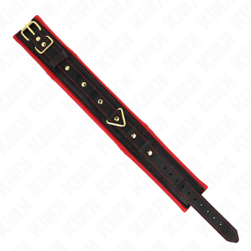 Kink Collar With Plain - Fabric Leash Adjustable 33-48 CM X