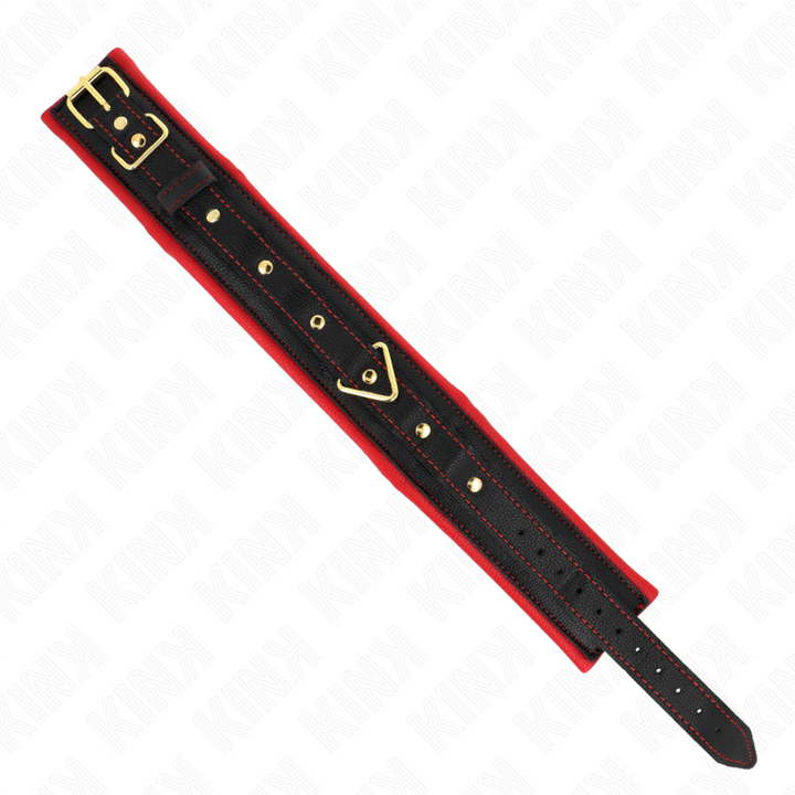 Kink Collar With Plain - Fabric Leash Adjustable 33-48 CM X