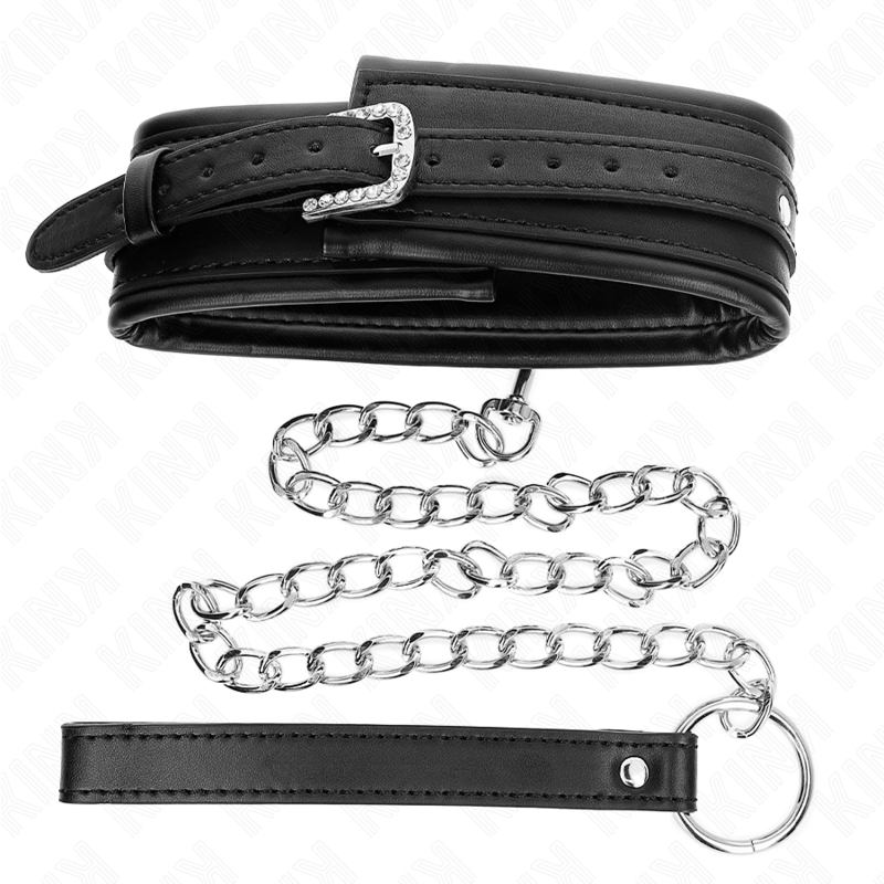 Kink Necklace With Shiny - Buckle Strap 65 CM 48.5 CM X 5.3 CM