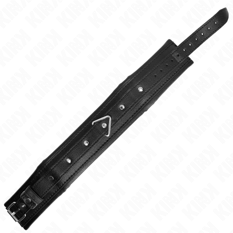 Kink Necklace With Sponge - Imitation Leather Strap Model 1