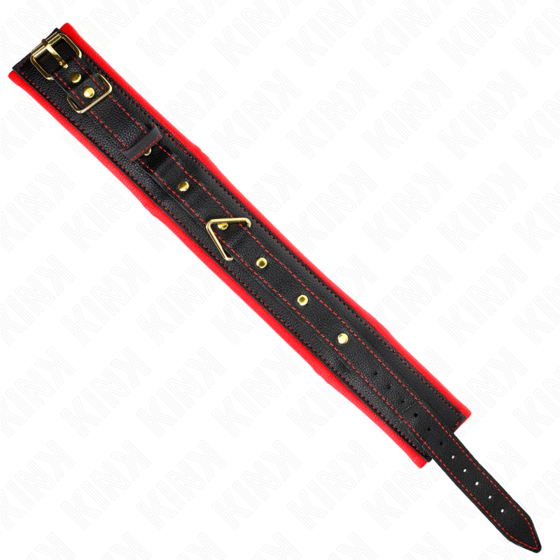 Kink Necklace With Sponge - Imitation Leather Strap Model 2