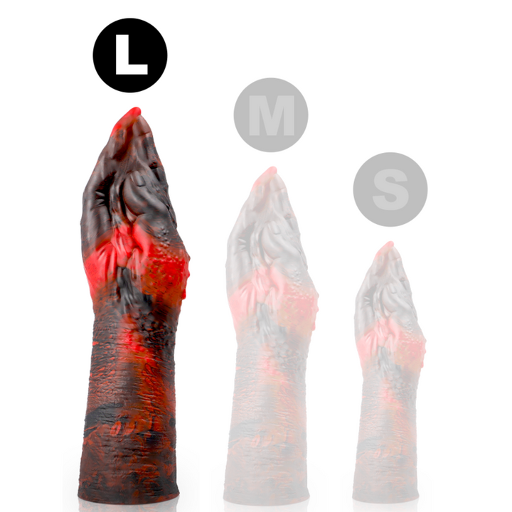 Lilith Dildo Evil Demon L — Purple silicone
